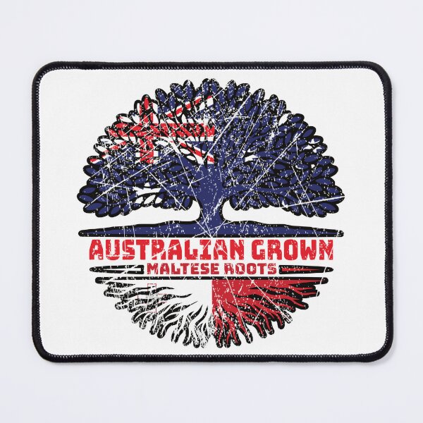 Item preview, Malta Maltese Australian Australia Tree Roots Flag designed and sold by FlagX.