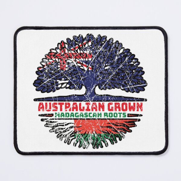 Item preview, Madagascar Madagascan Australian Australia Tree Roots Flag designed and sold by FlagX.