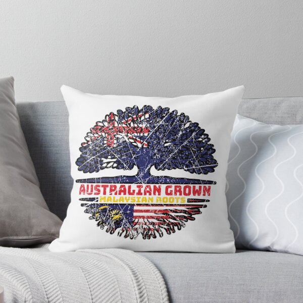 Item preview, Malaysia Malaysian Australian Australia Tree Roots Flag designed and sold by FlagX.