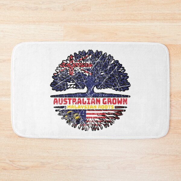 Item preview, Malaysia Malaysian Australian Australia Tree Roots Flag designed and sold by FlagX.