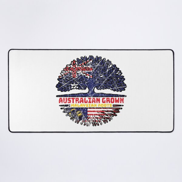 Item preview, Malaysia Malaysian Australian Australia Tree Roots Flag designed and sold by FlagX.