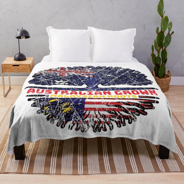 Item preview, Malaysia Malaysian Australian Australia Tree Roots Flag designed and sold by FlagX.