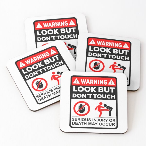 Item preview, Look But don't touch designed and sold by ElseWorldDesign.