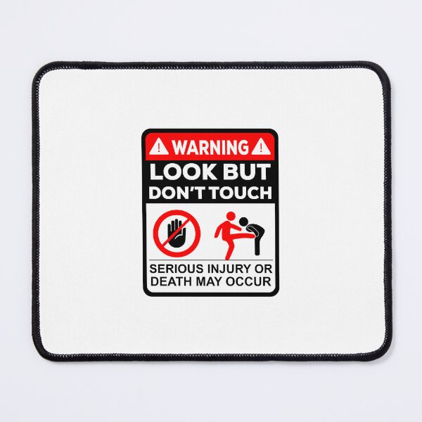 Item preview, Look But don't touch designed and sold by ElseWorldDesign.