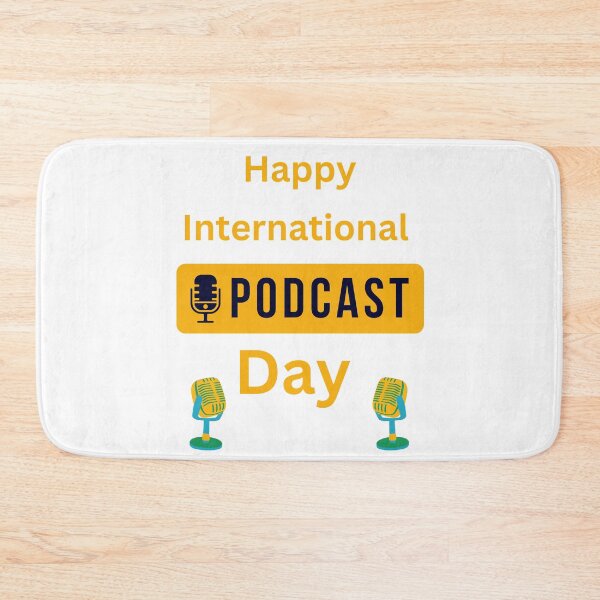 Item preview, International Podcast Day designed and sold by Simo0455.