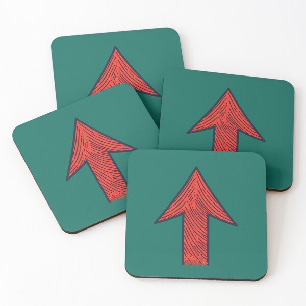 Item preview, Red arrow be positive grow up  designed and sold by FaridStoore.