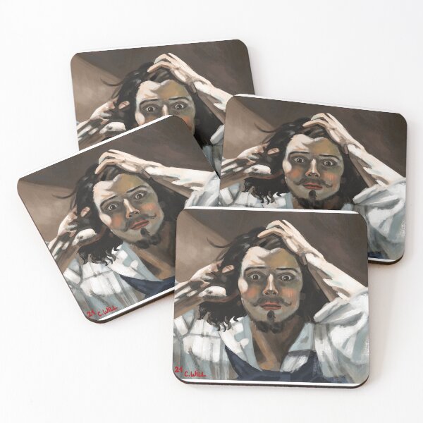 Item preview, El desesperado después de Courbet designed and sold by cwilliart.