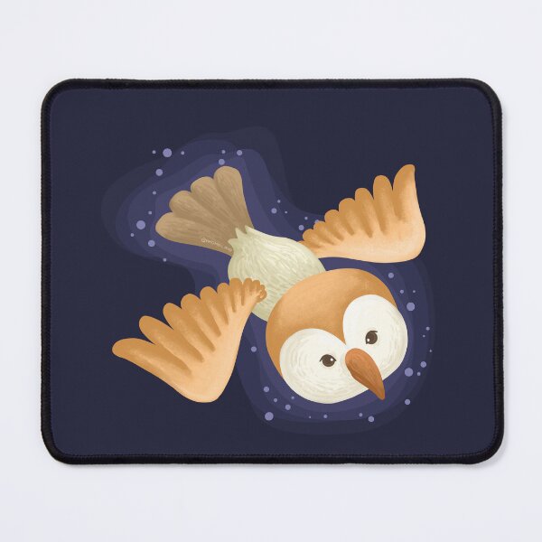 Item preview, Flying Barn Owl designed and sold by Khotekmei.