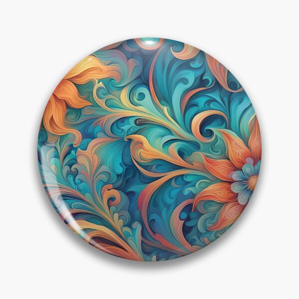 Item preview, Psychedelic Sun & Moon Flowers  designed and sold by Mayastar Designs.