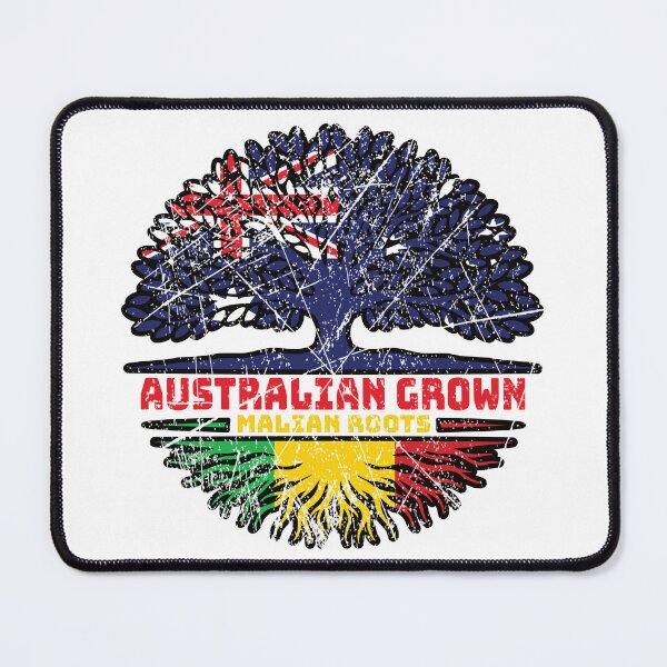 Item preview, Mali Malian Australian Australia Tree Roots Flag designed and sold by FlagX.