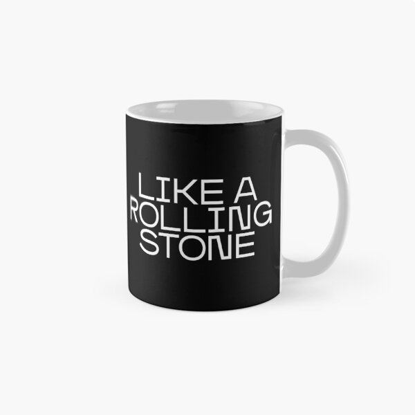 Item preview, Like a rolling stone (white) designed and sold by didijuca.