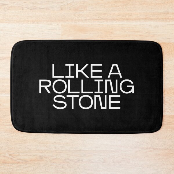 Item preview, Like a rolling stone (white) designed and sold by didijuca.