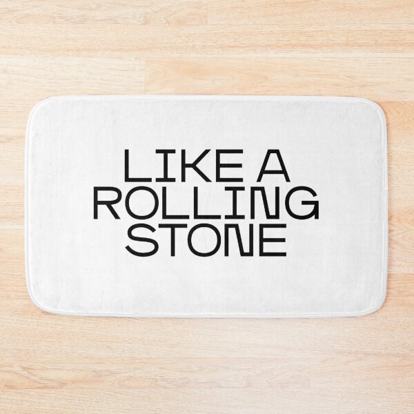 Item preview, Like a rolling stone (black) designed and sold by didijuca.