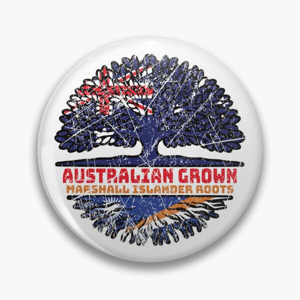 Item preview, Marshall Islands Marshall Islander Australian Australia Tree Roots Flag designed and sold by FlagX.