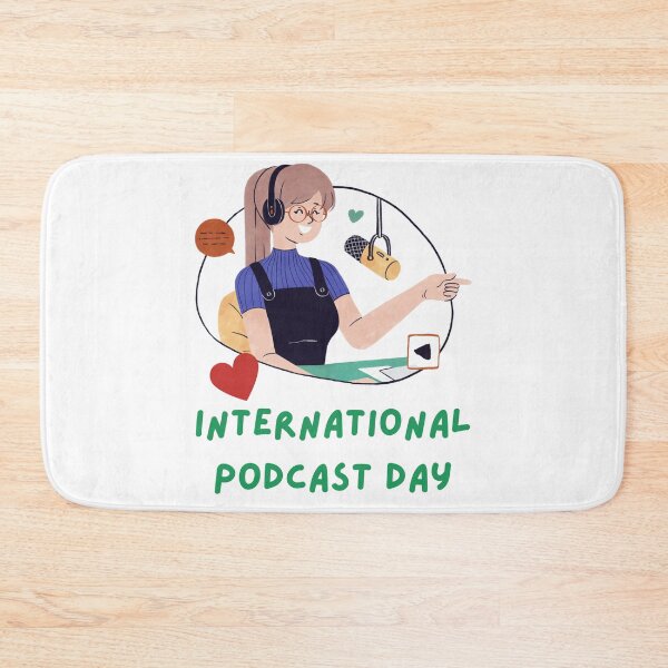 Item preview, International Podcast Day designed and sold by Simo0455.