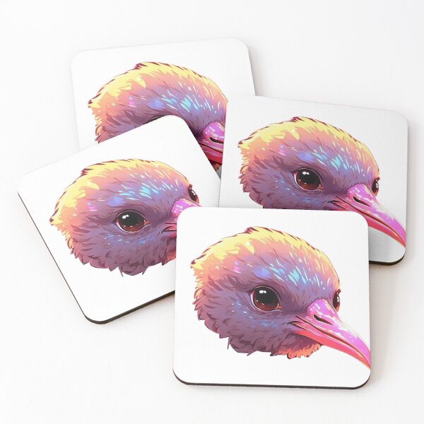 Item preview, Kiwi bird face  designed and sold by LevCreates.