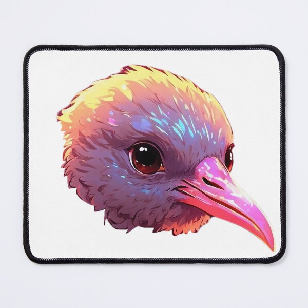 Item preview, Kiwi bird face designed and sold by LevCreates.