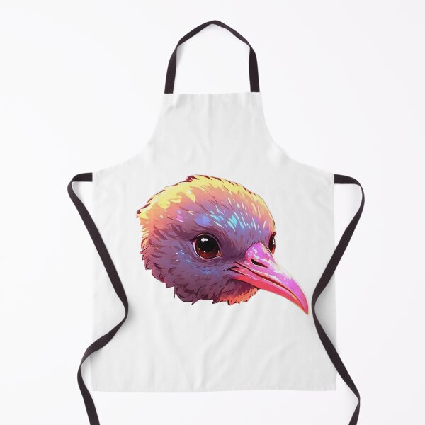 Item preview, Kiwi bird face designed and sold by LevCreates.