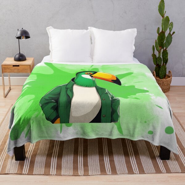 Item preview, Cute green toucan designed and sold by Yeyishop.