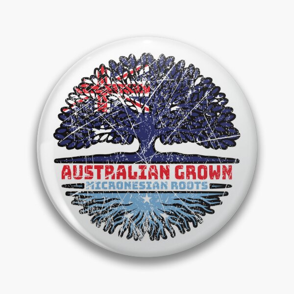 Item preview, Micronesia Micronesian Australian Australia Tree Roots Flag designed and sold by FlagX.