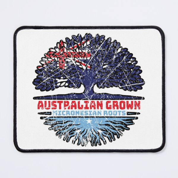 Item preview, Micronesia Micronesian Australian Australia Tree Roots Flag designed and sold by FlagX.