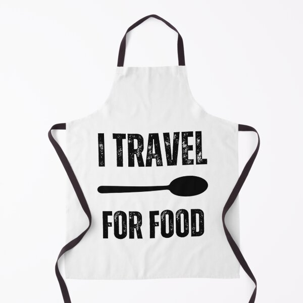 Item preview, I Travel For Food Minimalist Art designed and sold by ecdato.