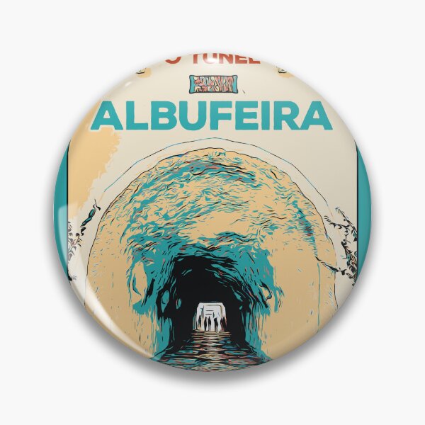 Item preview, Illustration of the Famous Albufeira Beach Access Tunnel, Algarve, Portugal designed and sold by Lemomo-artworks.