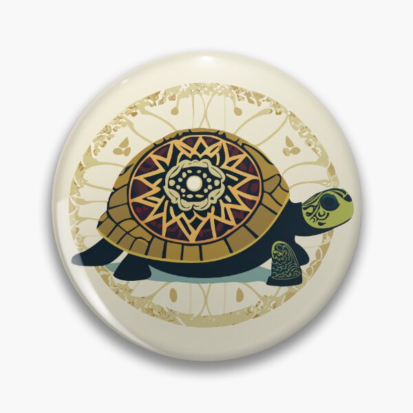 Item preview, Turtle with a Mandala Carapace designed and sold by JoanNinjaHen.