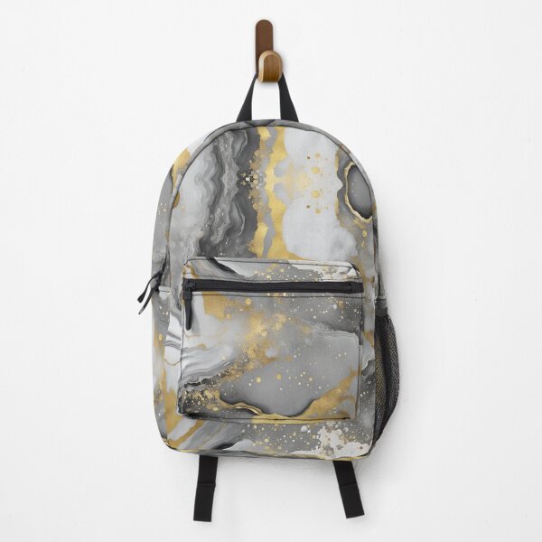 Item preview, The Marvel of Marble in Gold, Silver, Black, and White designed and sold by Artsy-Appeal.