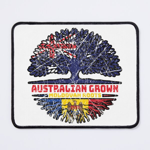 Item preview, Moldova Moldovan Australian Australia Tree Roots Flag designed and sold by FlagX.