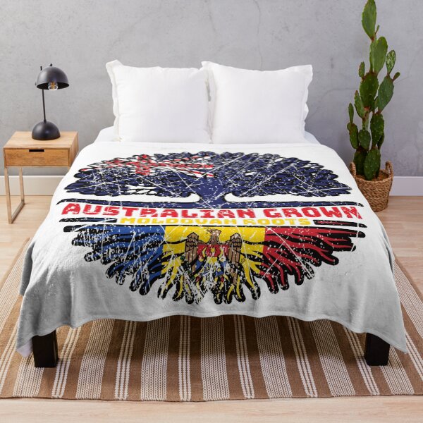 Item preview, Moldova Moldovan Australian Australia Tree Roots Flag designed and sold by FlagX.