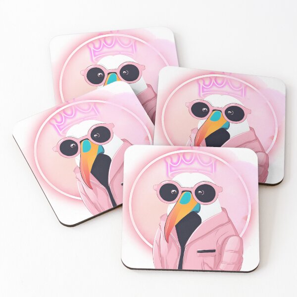 Item preview, Pretty pink toucan designed and sold by Yeyishop.