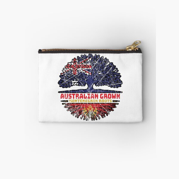 Item preview, Montenegro Montenegrin Australian Australia Tree Roots Flag designed and sold by FlagX.