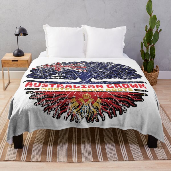 Item preview, Montenegro Montenegrin Australian Australia Tree Roots Flag designed and sold by FlagX.