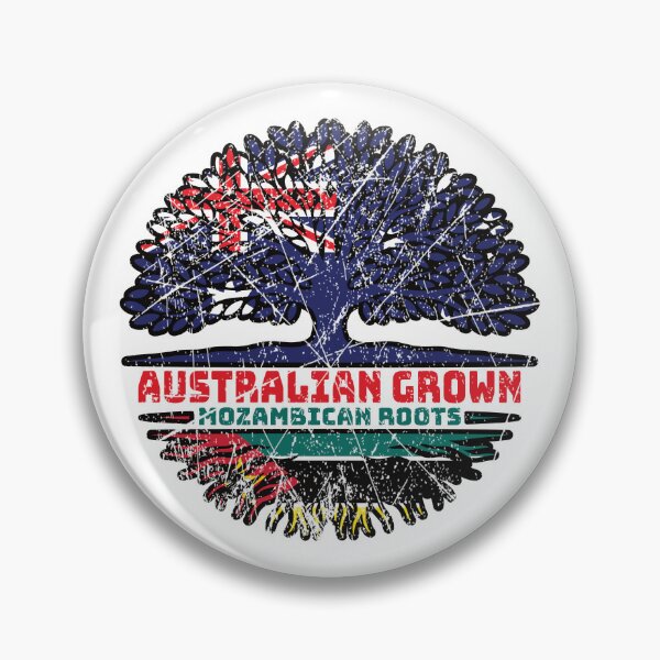 Item preview, Mozambique Mozambican Australian Australia Tree Roots Flag designed and sold by FlagX.