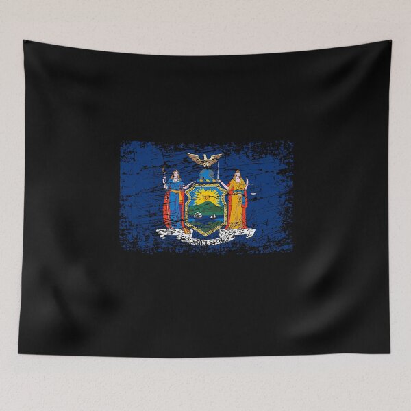Item preview, New York flag used look designed and sold by GeogDesigns.