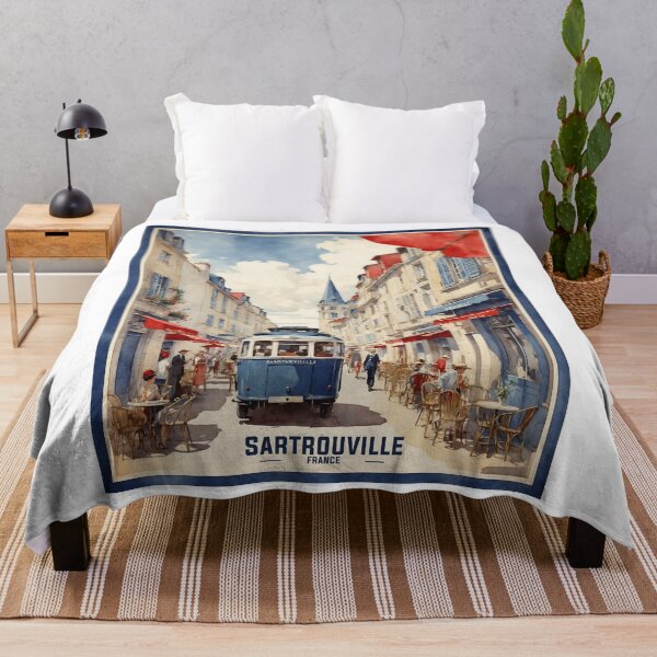 Item preview, Sartrouville France Vintage Travel Tourism  designed and sold by TravelersGems.