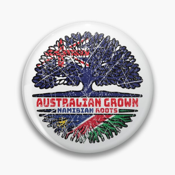 Item preview, Namibia Namibian Australian Australia Tree Roots Flag designed and sold by FlagX.