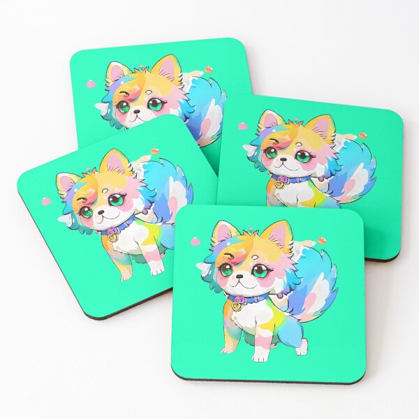 Item preview, Energetic Rainbow Pup: Pride and Power designed and sold by WitMeme.