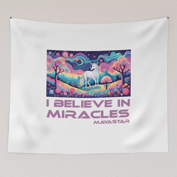 Item preview, Moonlight the Unicorn (I Believe in Miracles) designed and sold by Mayastar Designs.