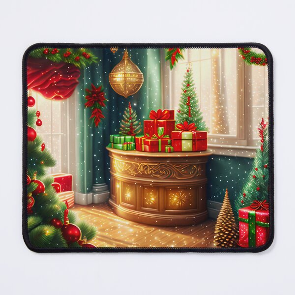 Item preview, Festive decorated room, traditional Christmas designed and sold by MarionsArt.