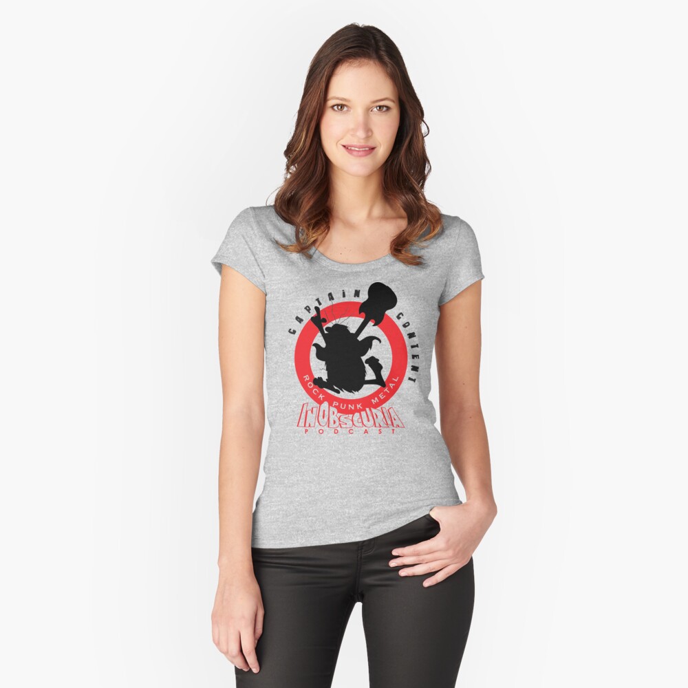 Item preview, Fitted Scoop T-Shirt designed and sold by InObscuria.