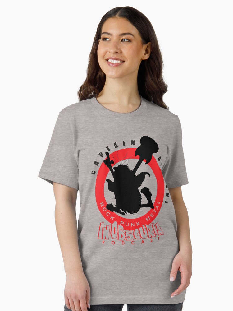Thumbnail 1 of 7, Essential T-Shirt, Captain Content blk designed and sold by InObscuria.