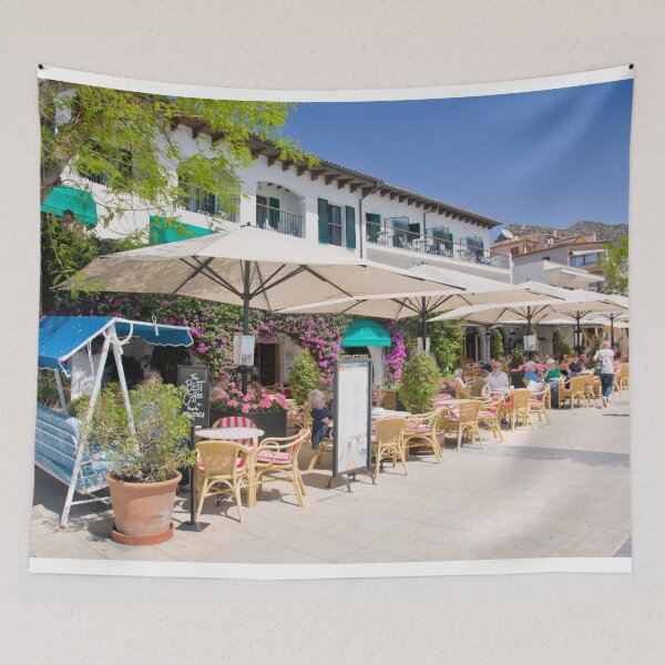 Item preview, Coffee time in Puerto Pollensa designed and sold by Violaman.