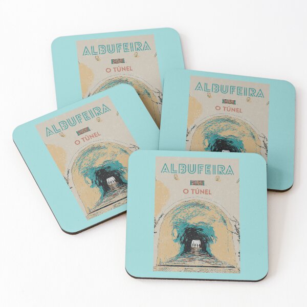 Item preview, Illustration of the Famous Albufeira Beach Access Tunnel, Algarve, Portugal designed and sold by Lemomo-artworks.