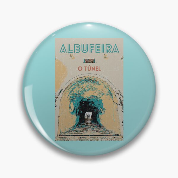 Item preview, Illustration of the Famous Albufeira Beach Access Tunnel, Algarve, Portugal designed and sold by Lemomo-artworks.
