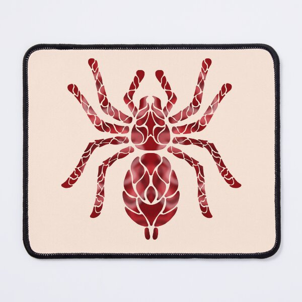 Item preview, red tarantula tribal pattern designed and sold by octo-PS.
