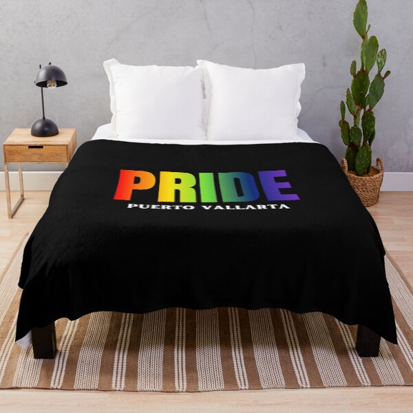 Item preview, Puerto Vallarta Pride t-shirt, Rainbow color pride LGBTQ graphic t-shirt, Pride unisex t-shirt designed and sold by PrideBeProud.