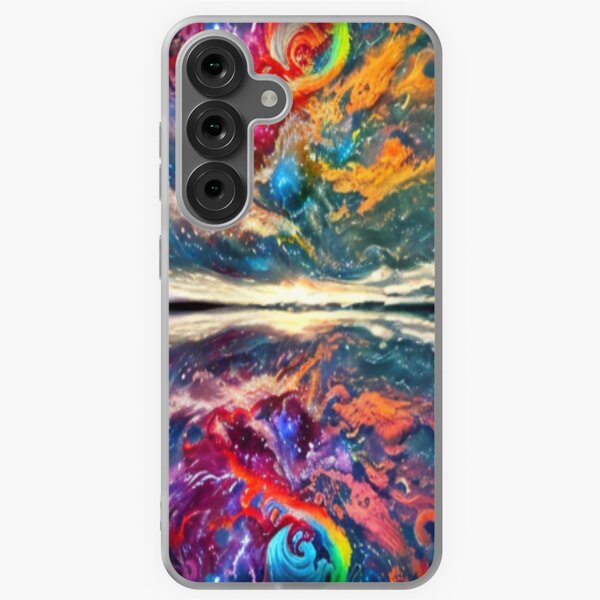 Wie abstrakte Farben in einem Bild Emotionen ausdrücken können Samsung Galaxy Flexible Hülle