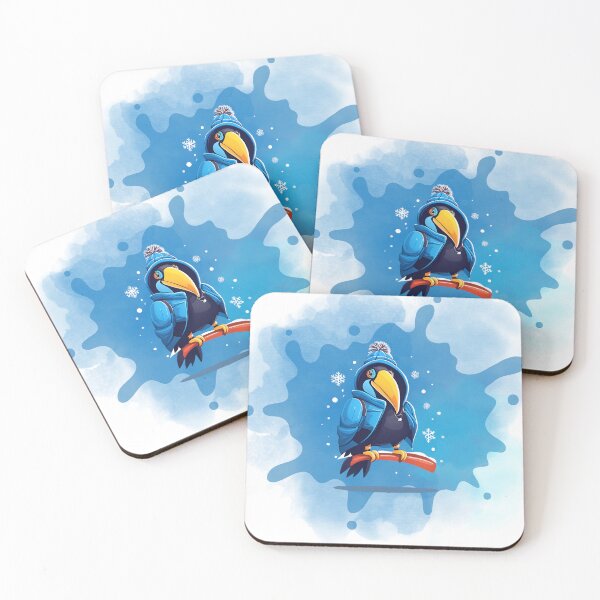 Item preview, Nice blue toucan designed and sold by Yeyishop.